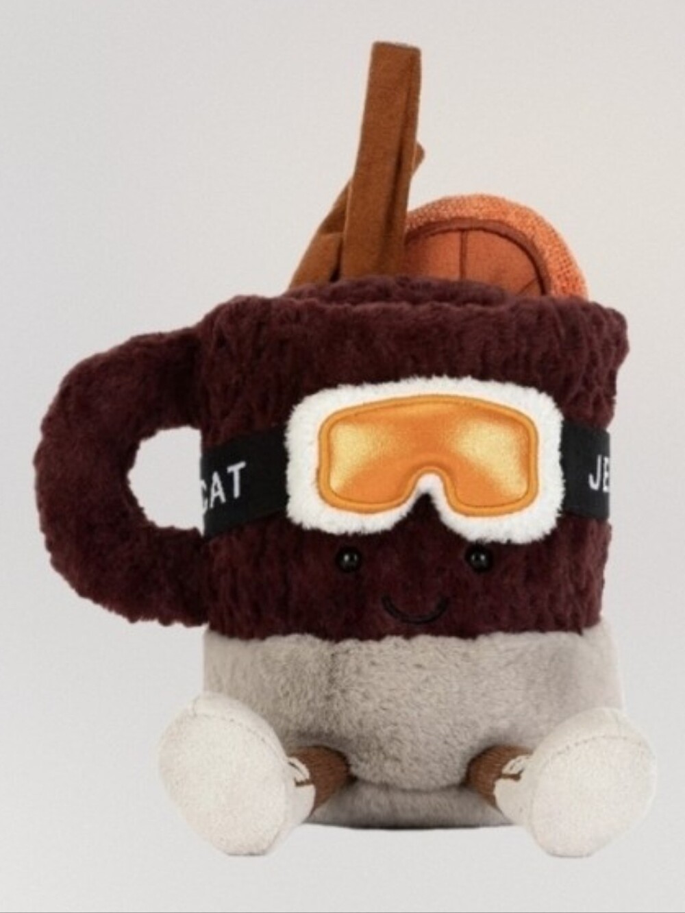 Jellycat Amuseables Mullover Spiced Drink 6.7x3.9x3.9" Soft/Plush BNWT Authentic